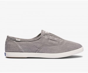 Grey Keds x Organic Cotton Chillax Washable Slip On | 9065-QBZJA