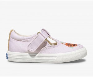 Pink Keds x Rifle Paper Co. Daphne Lady Bug Slip On | 3205-RKSHY