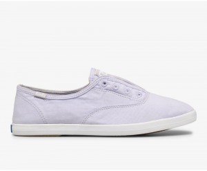 Purple Keds x Organic Cotton Chillax Washable Slip On | 5768-QUNPW