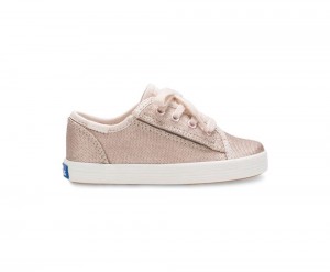 Rose Gold Keds Kickstart Jr. Sneakers | 3694-XKVZN