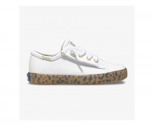 White Keds KickstartFoxing Jr. Sneakers | 8105-FZGPA