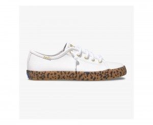 White Keds KickstartFoxing Sneakers | 2451-JUCAV