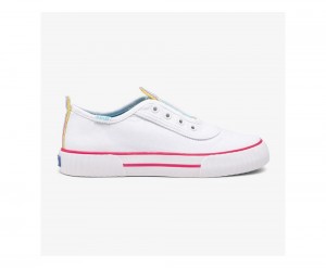 White Keds Topkick Washable Slip On | 7985-TQFXB