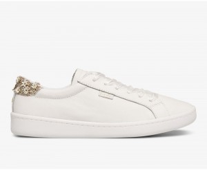 White Keds x Kate Spade New York Ace Flower Applique Sneakers | 2476-IMTHD