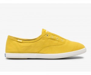 Yellow Keds x Organic Cotton Chillax Washable Slip On | 8240-XEHSA