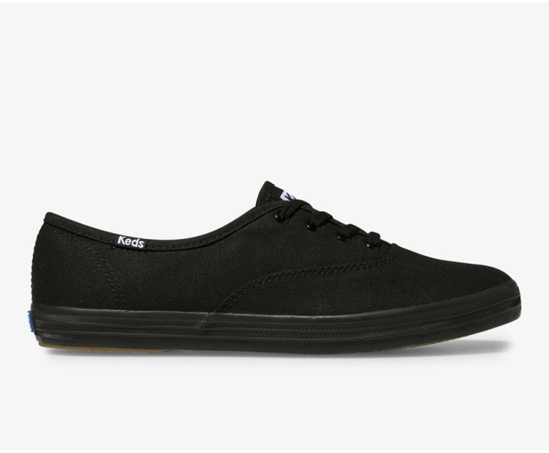 Black Keds Champion Originals Sneakers | 0154-DCVTZ