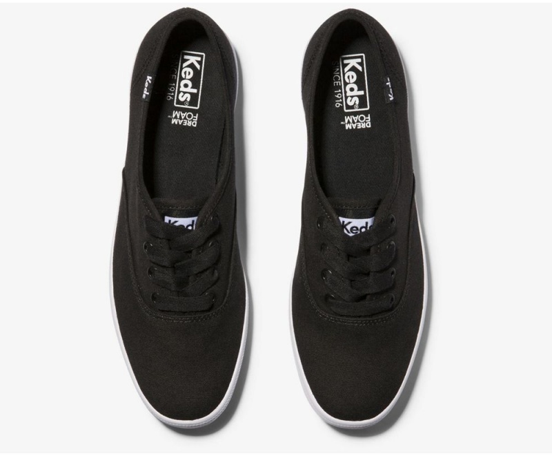 Black Keds Champion TRX Sneakers | 5042-VRJZA