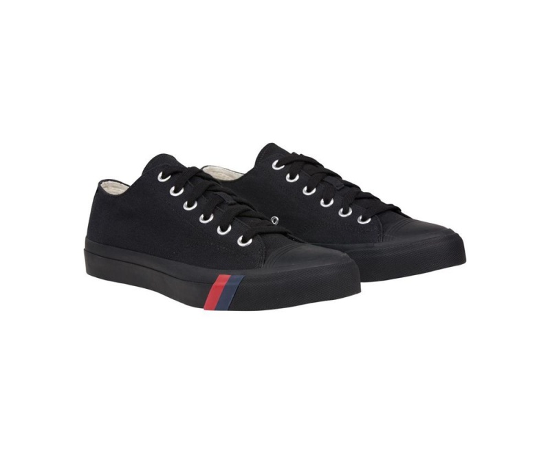 Black Keds Royal Lo Sneakers | 3761-GFUBR