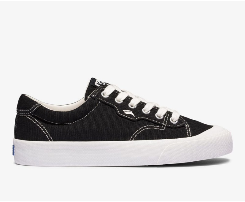 Black Keds x Organic Cotton Crew Kick 75 Sneakers | 1235-NAVMU