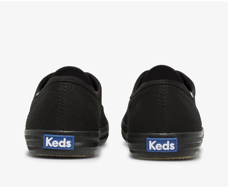 Black Keds x Organic Cotton Washable Champion Sneakers | 3582-EIGHZ