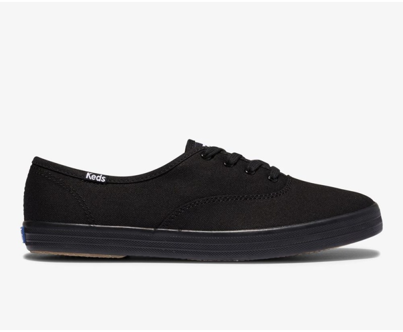 Black Keds x Organic Cotton Washable Champion Sneakers | 3582-EIGHZ