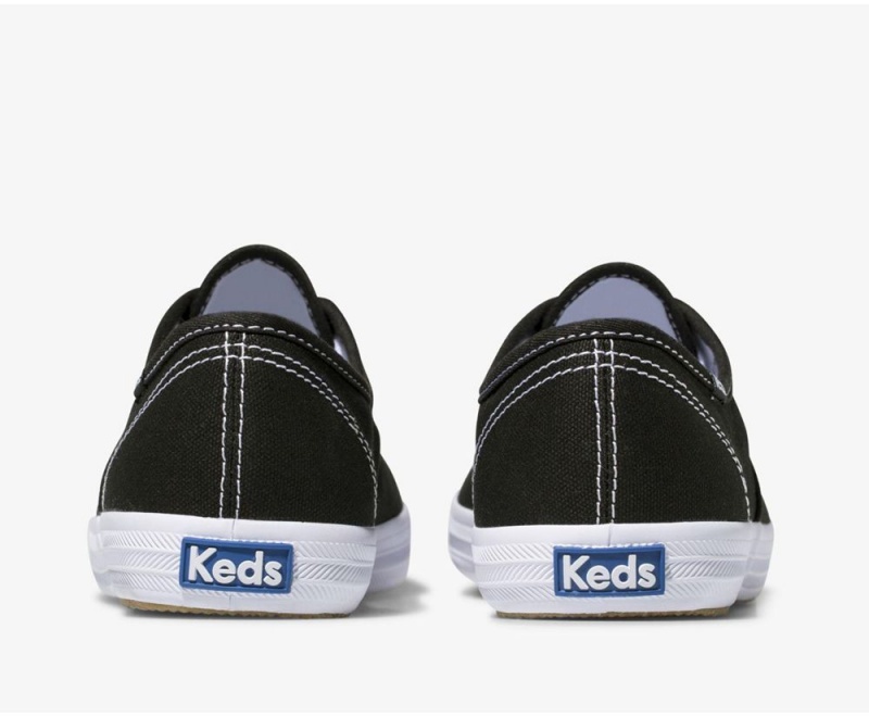 Black / White Keds Champion Originals Sneakers | 3462-QOCGK