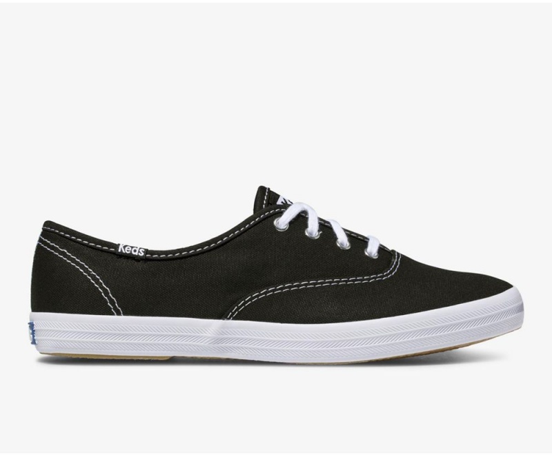 Black / White Keds Champion Originals Sneakers | 3462-QOCGK