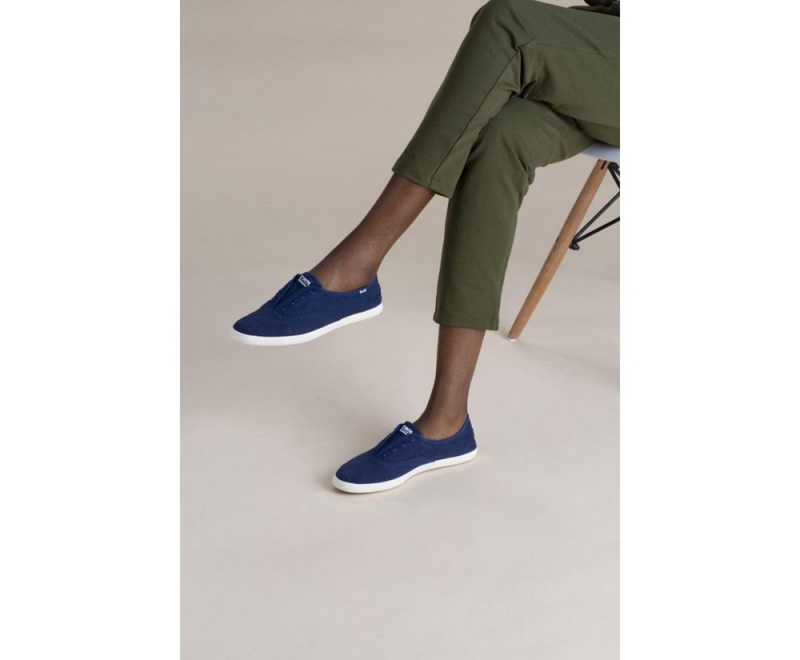 Blue Keds Chillax Seasonal Washable Slip On | 0259-BWNFH