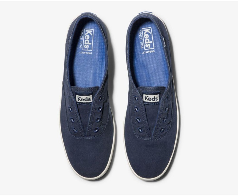 Blue Keds Chillax Seasonal Washable Slip On | 0259-BWNFH