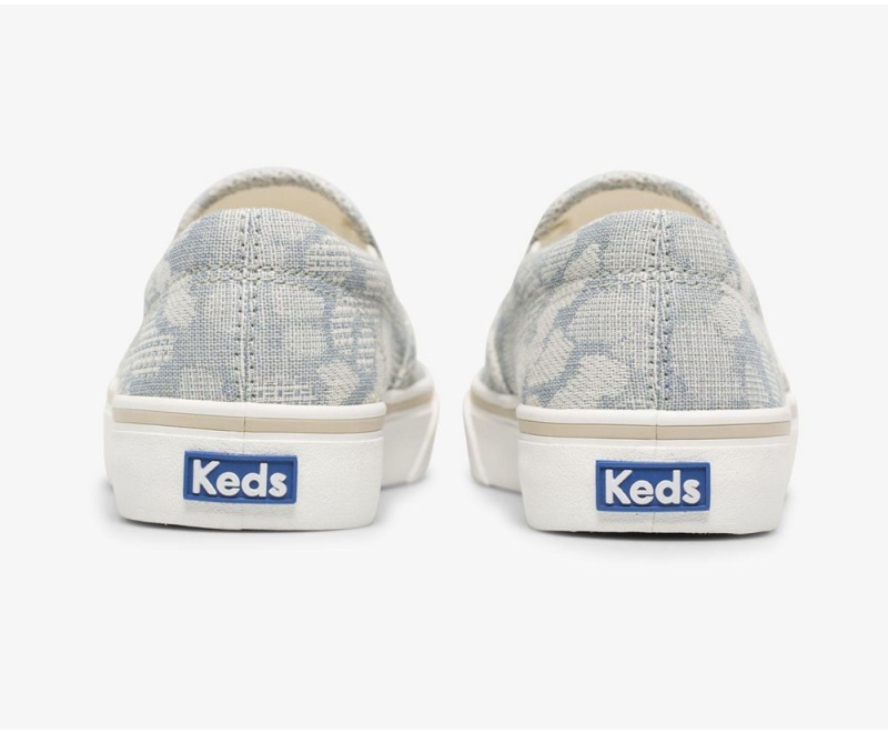 Blue Keds Jump Kick Slip Chambray Slip On | 2731-GNEAQ