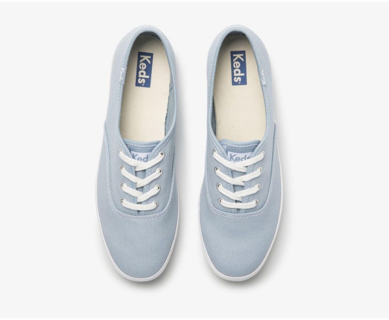 Blue Keds x Organic Cotton Champion Sneakers | 9804-MRZQI