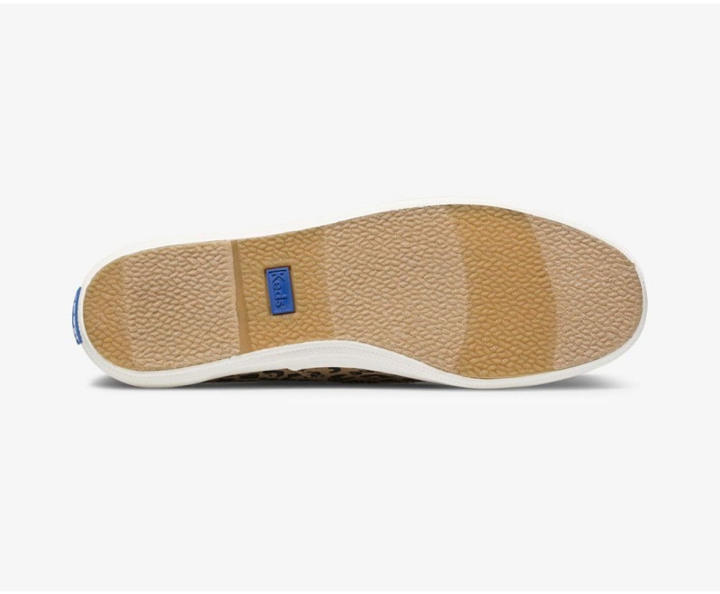 Brown Keds Washable Champion Animal Sneakers | 7159-WPQUC