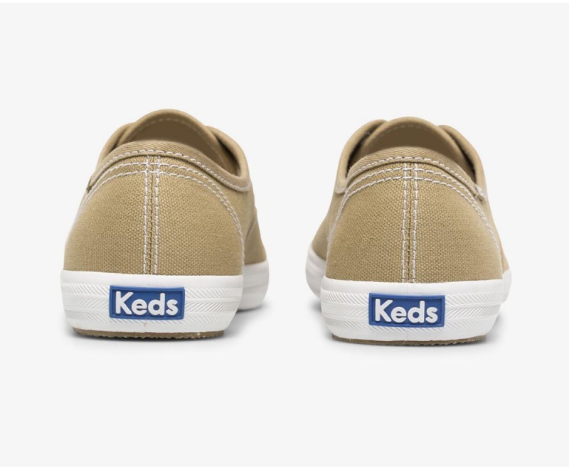 Brown Keds x Organic Cotton Washable Champion Sneakers | 2735-AOHQR