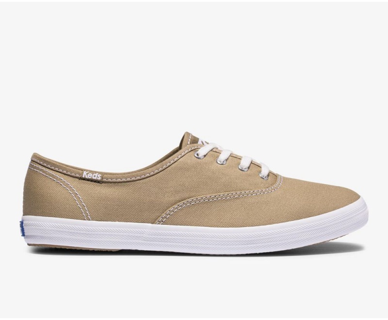 Brown Keds x Organic Cotton Washable Champion Sneakers | 2735-AOHQR