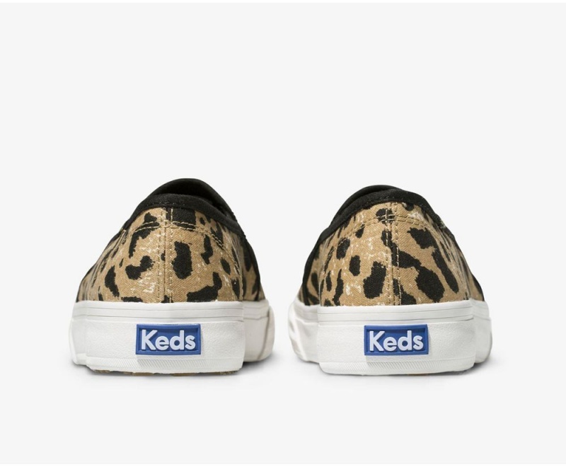 Brown / Black Keds Double Decker Slip On | 2561-IGEKP