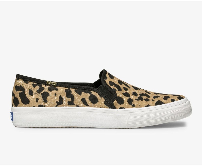 Brown / Black Keds Double Decker Slip On | 2561-IGEKP