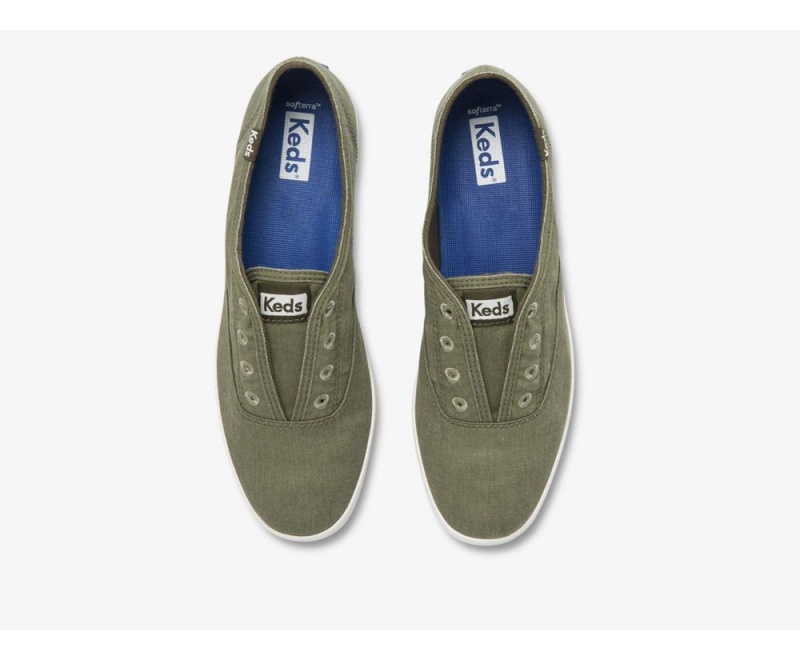 Green Keds x Organic Cotton Chillax Washable Slip On | 2760-PYETV