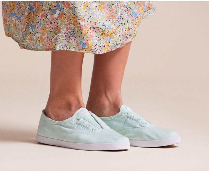 Green Keds x Organic Cotton Chillax Washable Slip On | 8670-NSHLV