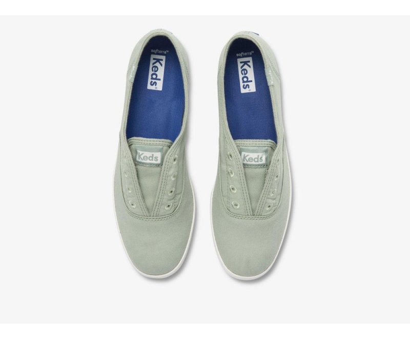 Green Keds x Organic Cotton Chillax Washable Slip On | 4390-WZKJD