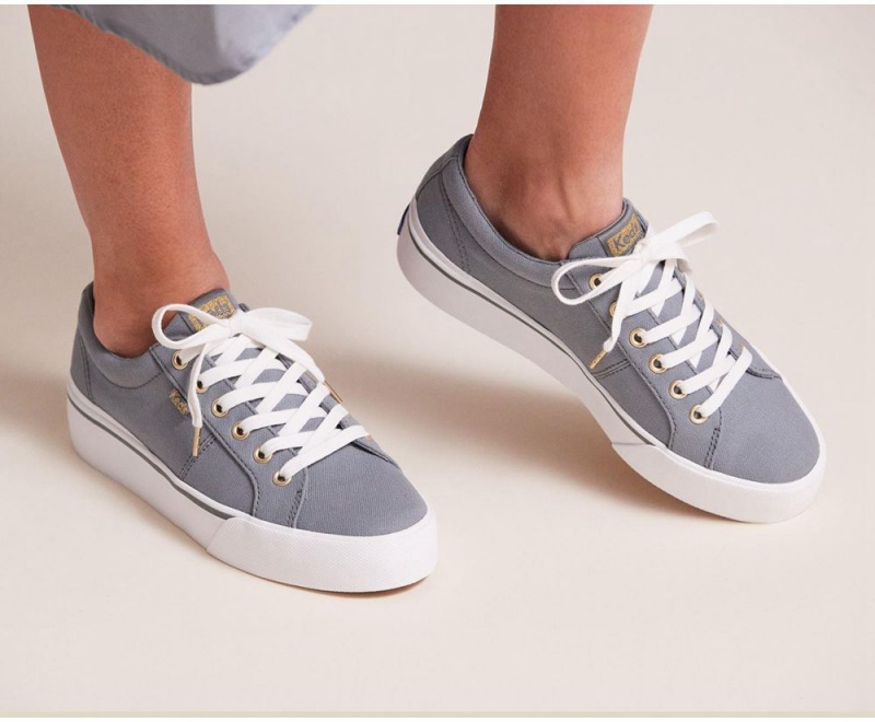 Green Keds x Organic Cotton Jump Kick Duo Sneakers | 3804-FZUGV