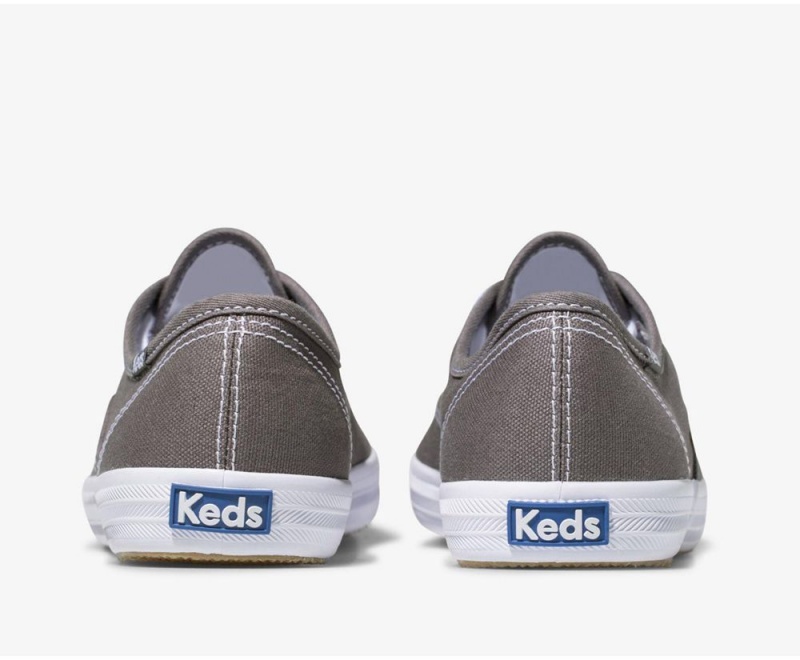 Grey Keds Champion Originals Sneakers | 9785-CZUFY