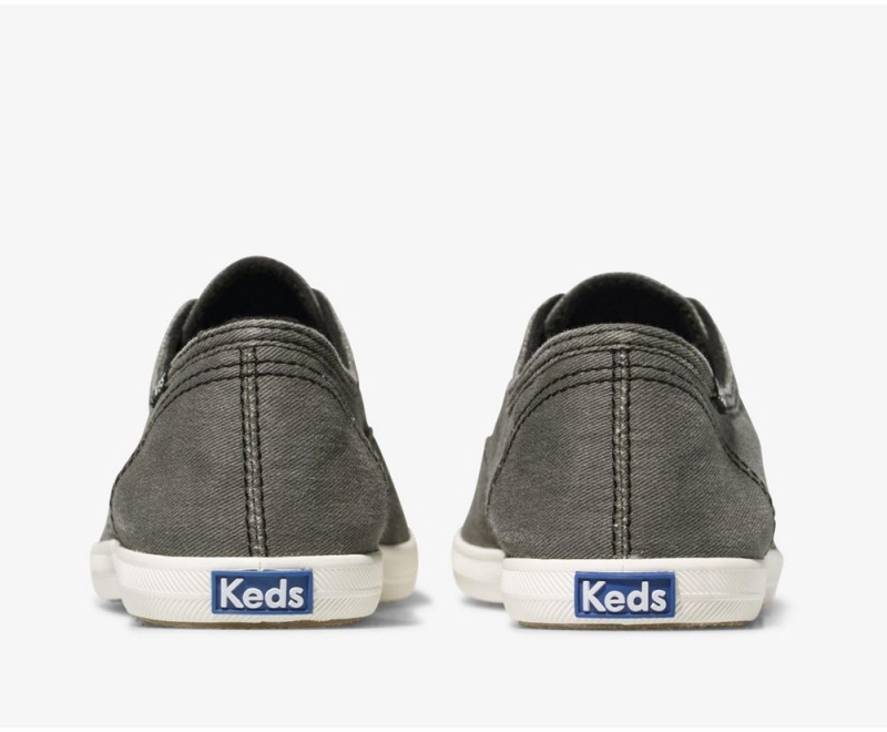 Grey Keds Chillax Seasonal Washable Slip On | 9358-VTEBM