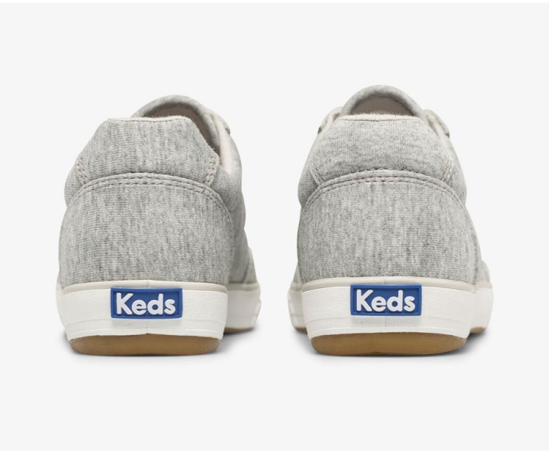 Grey Keds Courty II Geo Jersey Sneakers | 9862-KGWHF