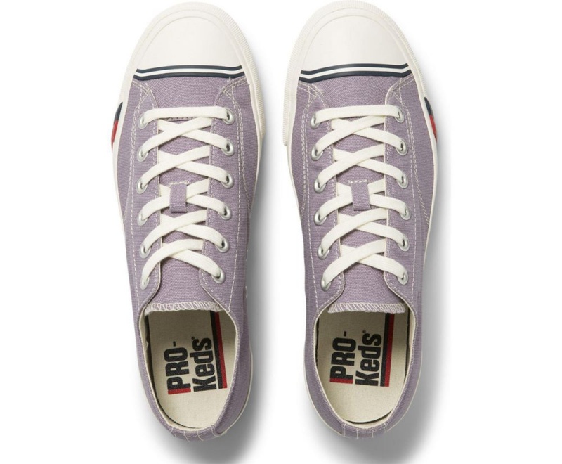 Grey Keds Royal Lo Canvas Sneakers | 2746-JGUMP