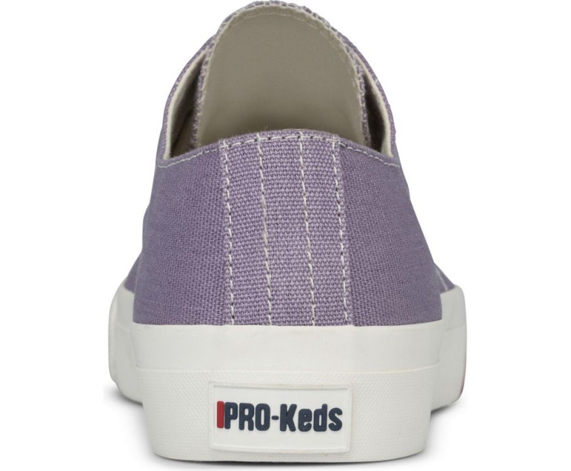 Grey Keds Royal Lo Canvas Sneakers | 2746-JGUMP