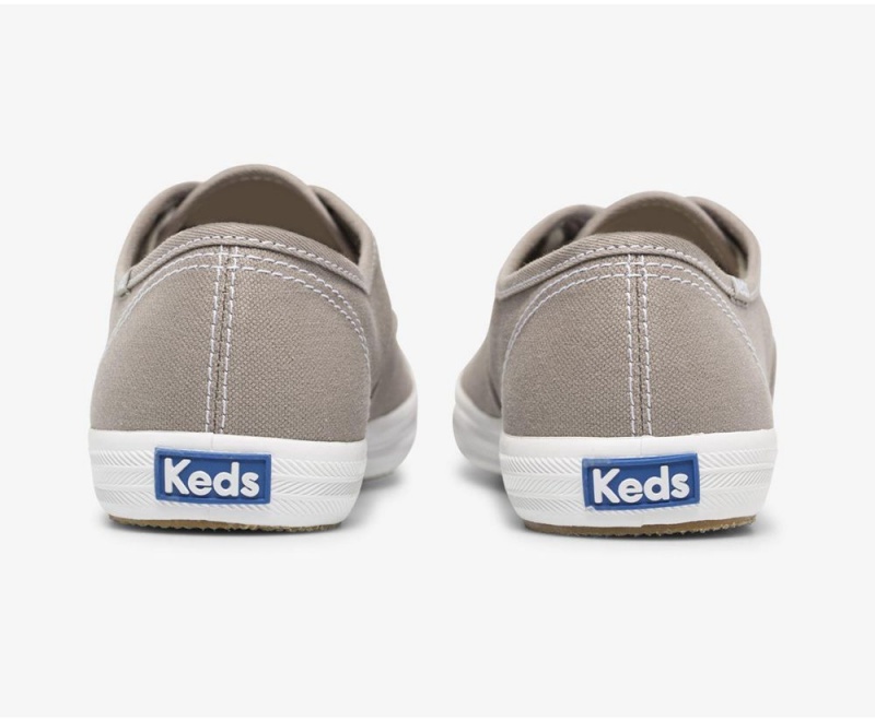 Grey Keds x Organic Cotton Washable Champion Sneakers | 8607-UCHNV