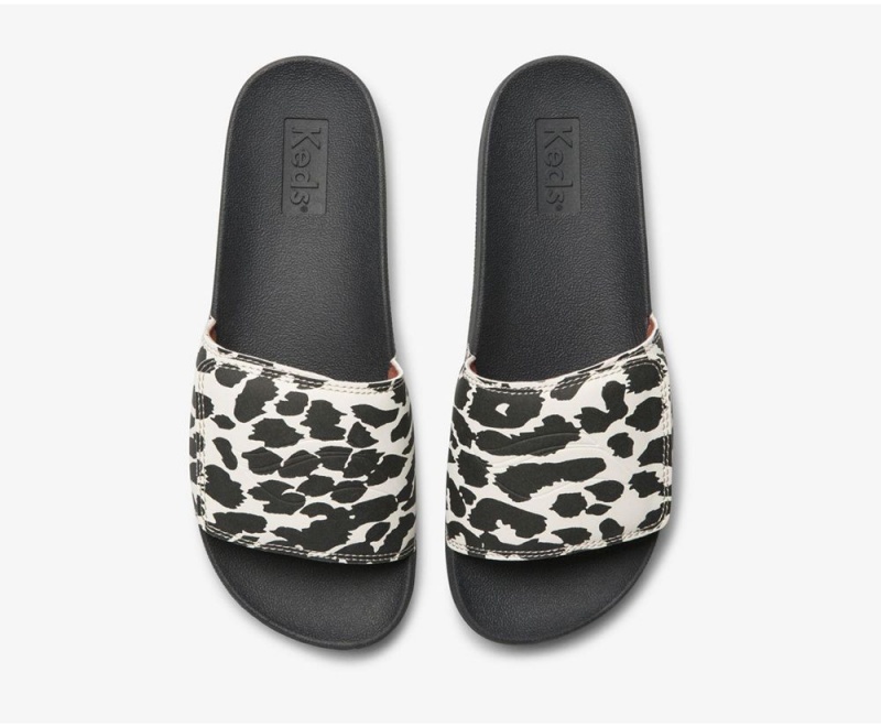 Leopard Keds Bliss V Sandals | 7819-PVCLW