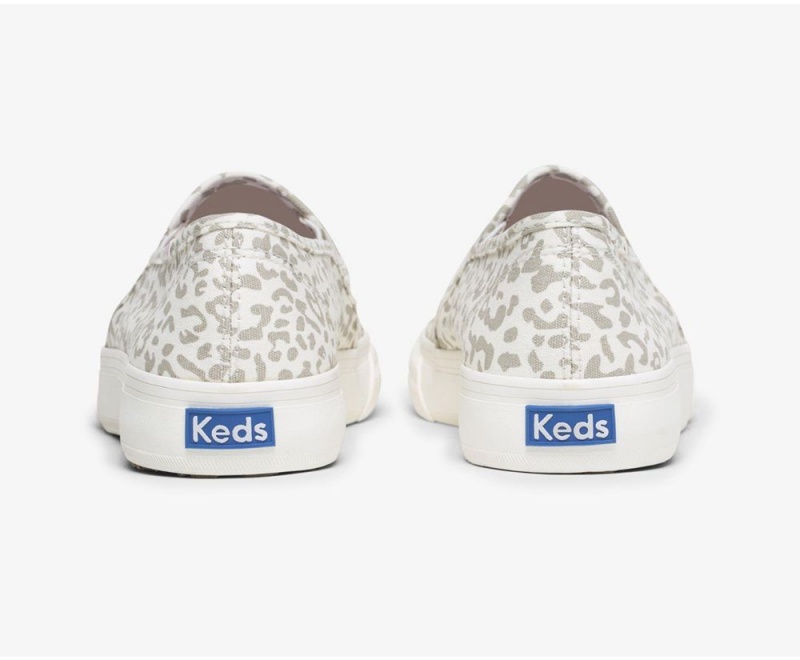 Leopard Keds Double Decker Animal Slip On | 2648-XIZUN