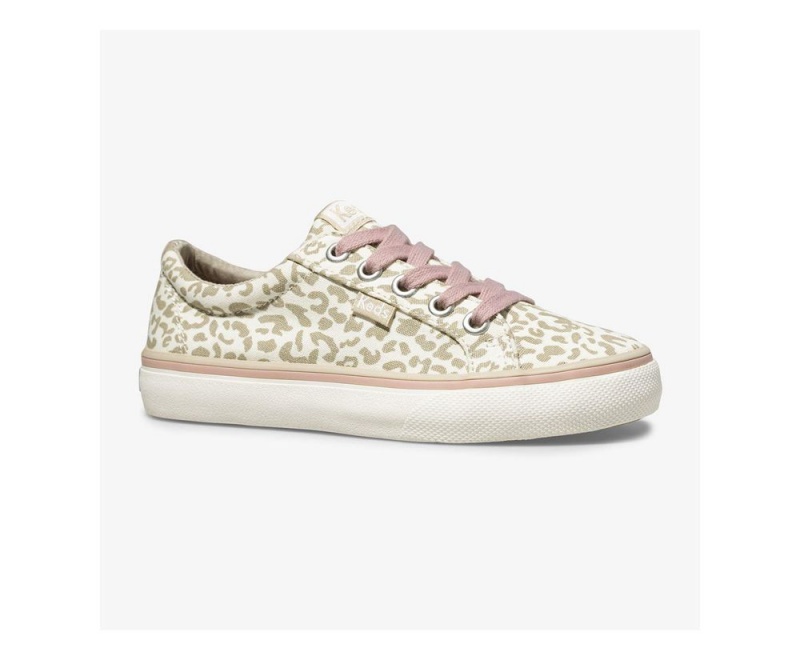 Leopard Keds Jump Kick Sneakers | 9136-SZCHQ