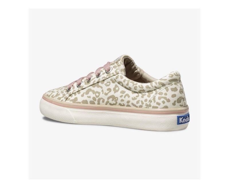 Leopard Keds Jump Kick Sneakers | 9136-SZCHQ