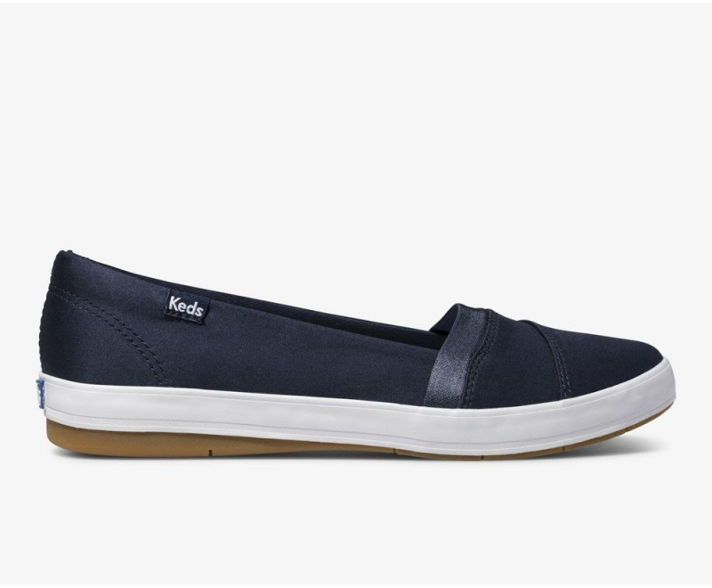 Navy Keds Carmel Slip On | 5026-YCWUQ