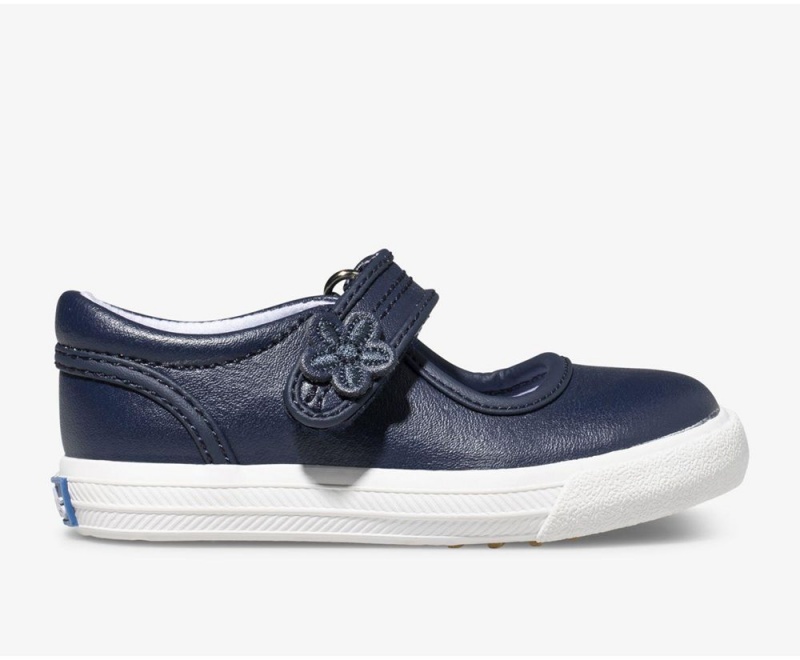 Navy Keds Ella Mary Jane Slip On | 7932-GXYDB