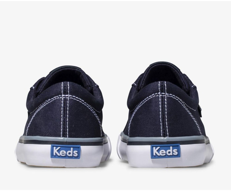 Navy Keds Jump Kick Canvas Sneakers | 1976-WNOTP