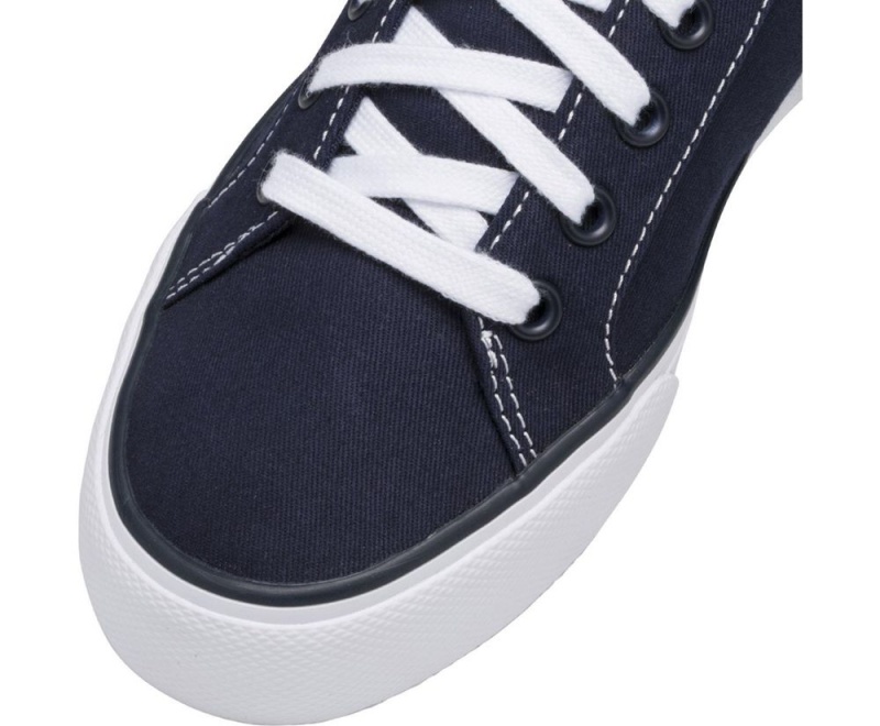 Navy Keds Jump Kick Twill Sneakers | 0928-KAQYE