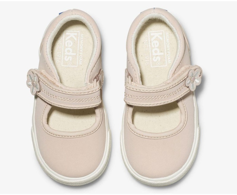 Pink Keds Ella Mary Jane Slip On | 3560-QEUSW