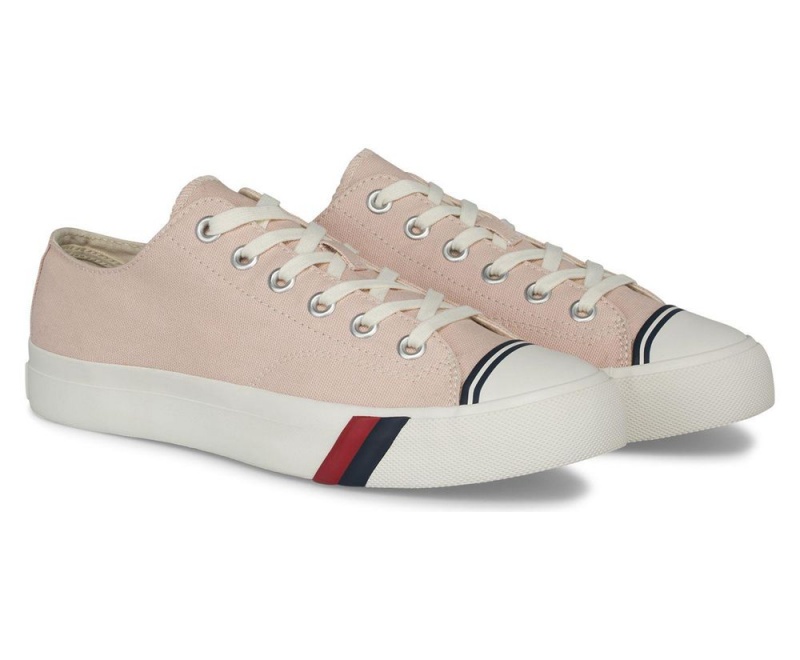 Pink Keds Royal Lo Canvas Sneakers | 9435-OLGIN