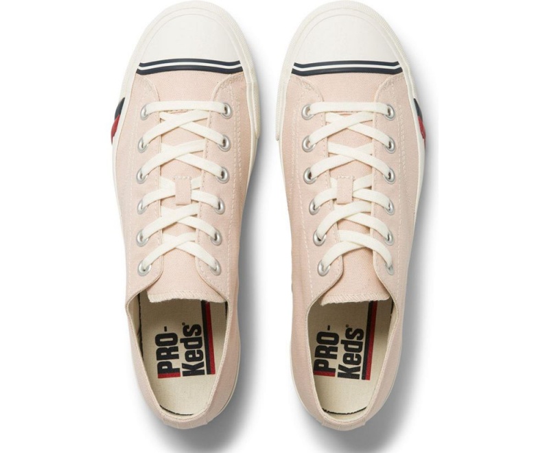 Pink Keds Royal Lo Canvas Sneakers | 9435-OLGIN