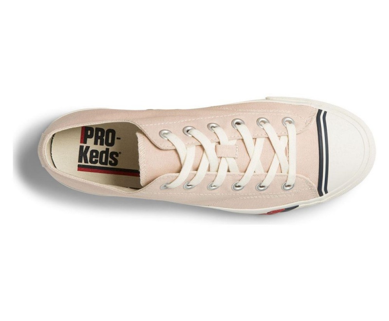 Pink Keds Royal Lo Canvas Sneakers | 9435-OLGIN