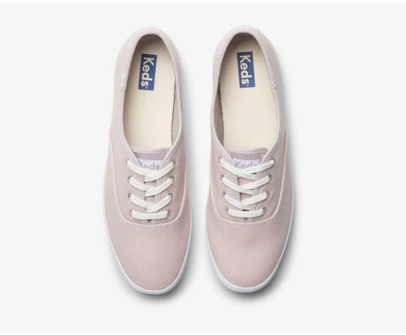 Purple Keds x Organic Cotton Champion Sneakers | 1603-GVBPO