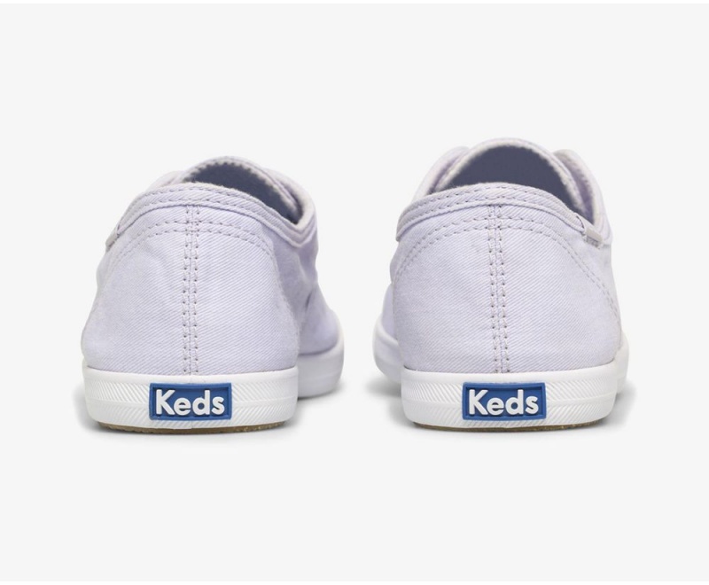 Purple Keds x Organic Cotton Chillax Washable Slip On | 5768-QUNPW